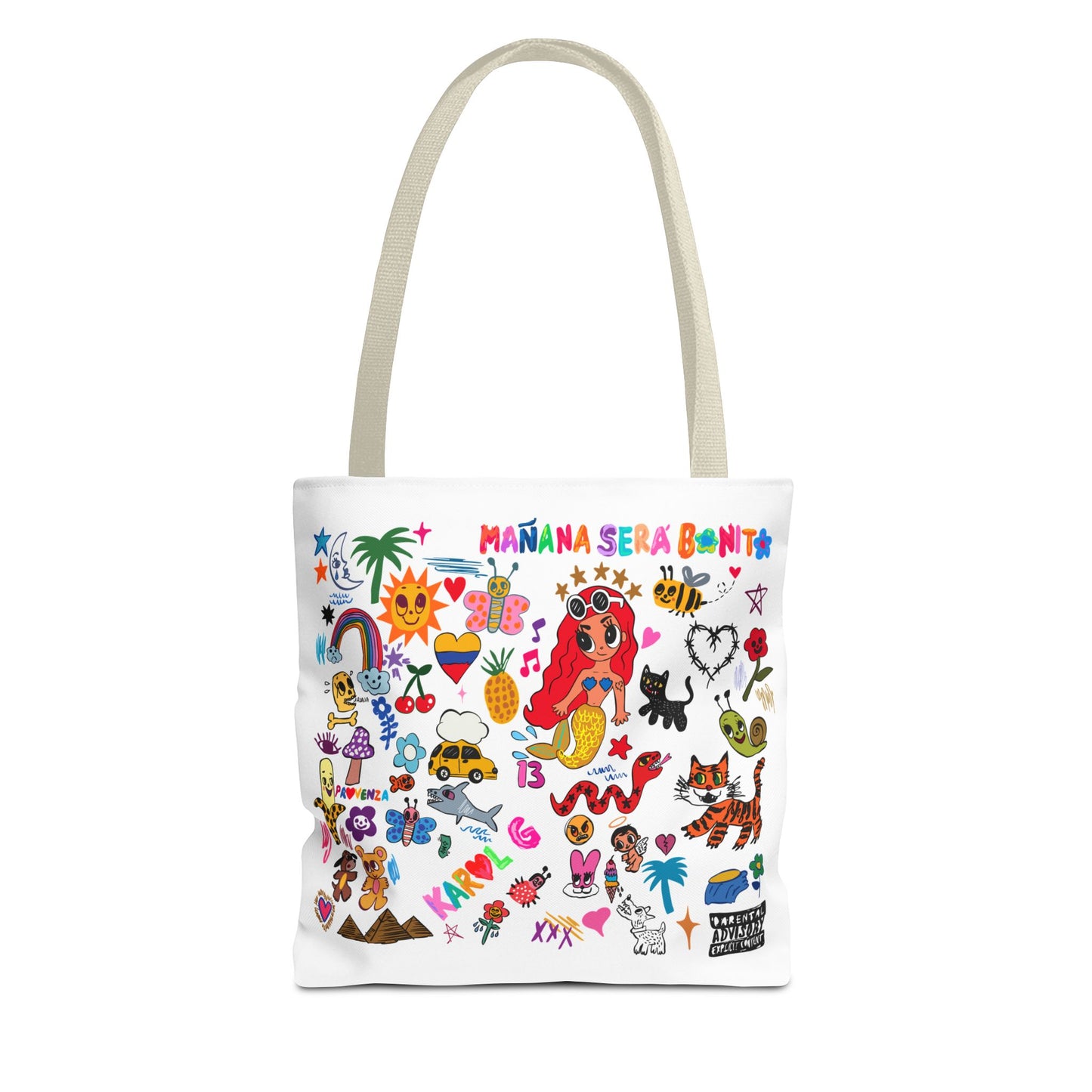 Manana Sera Bonito Tote Bag - Perfect for Beach Days, Shopping Trips, and Everyday Use, Gift for Her, Stylish Accessories, Fun Design