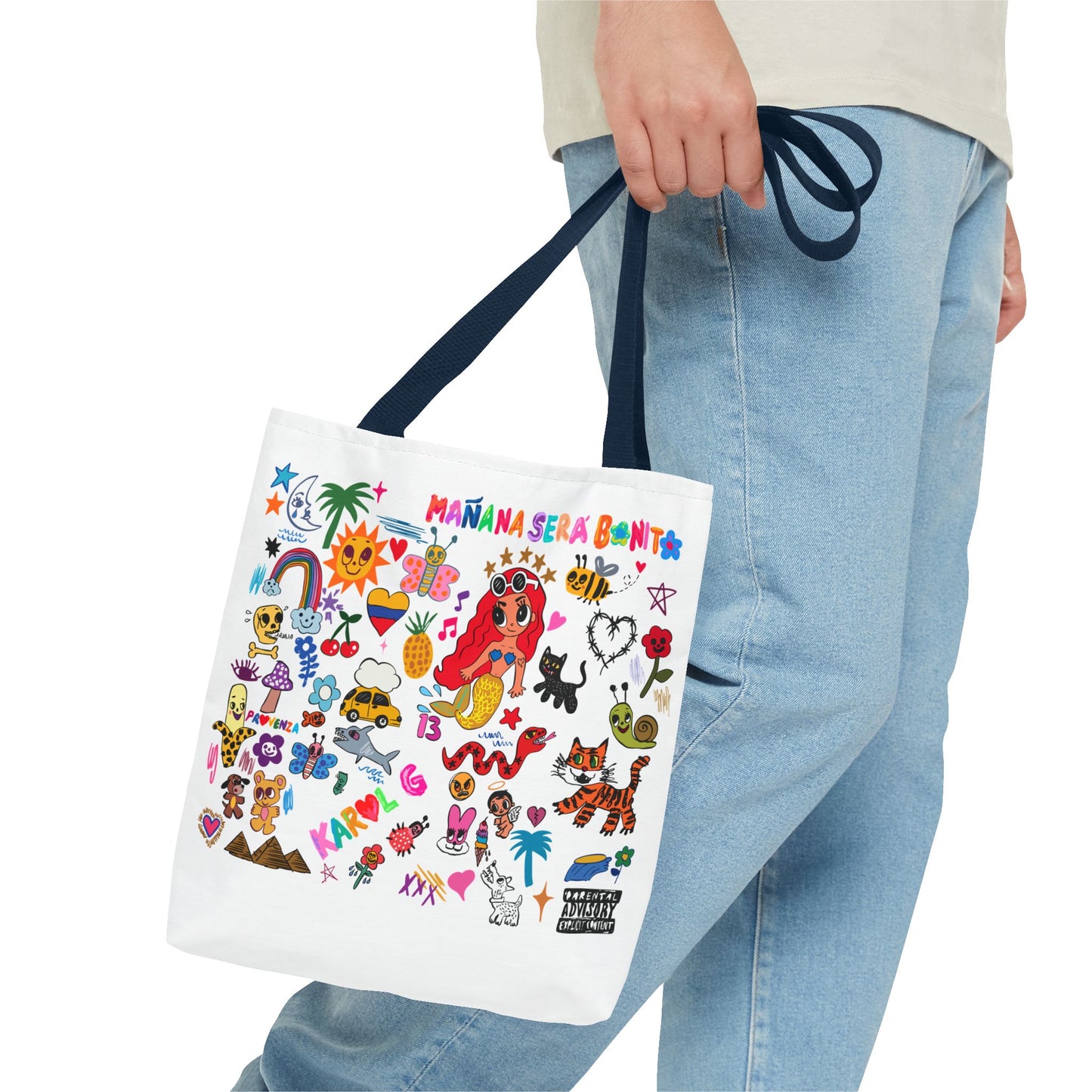 Manana Sera Bonito Tote Bag - Perfect for Beach Days, Shopping Trips, and Everyday Use, Gift for Her, Stylish Accessories, Fun Design