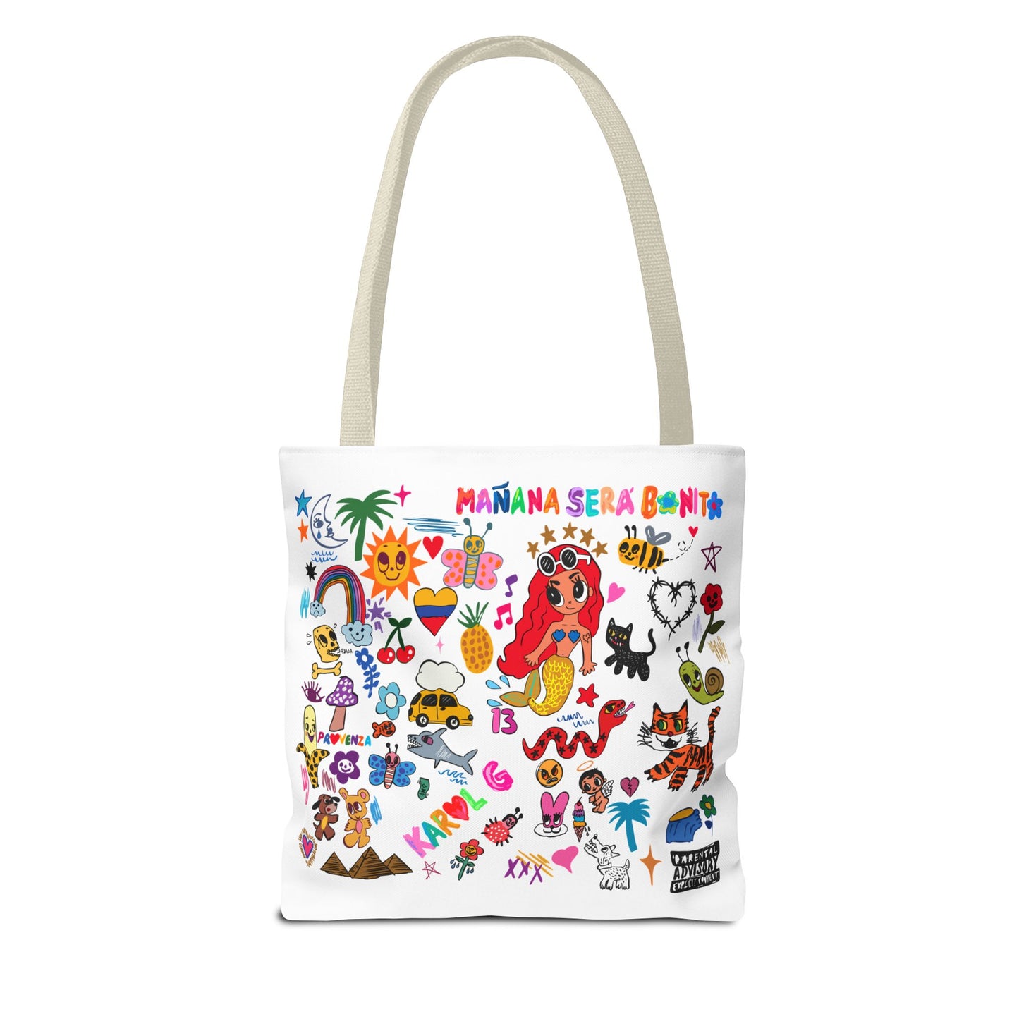 Manana Sera Bonito Tote Bag - Perfect for Beach Days, Shopping Trips, and Everyday Use, Gift for Her, Stylish Accessories, Fun Design