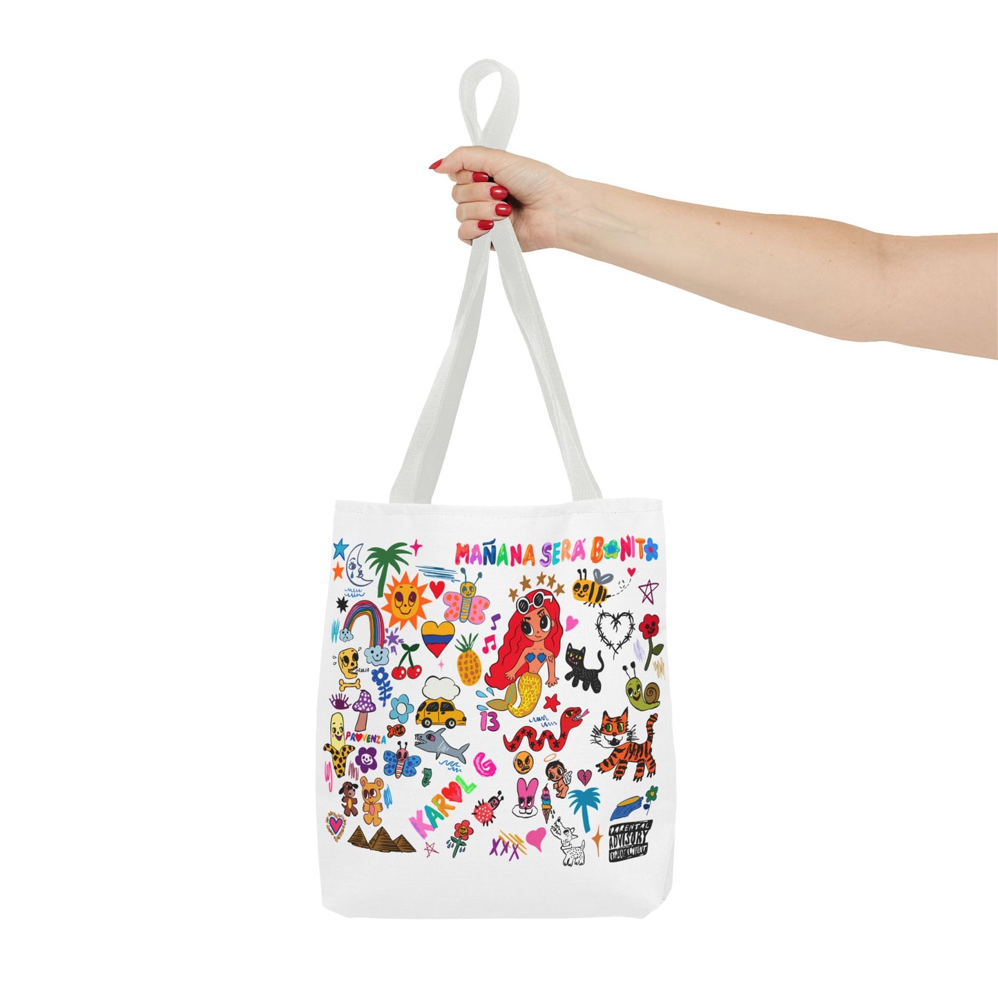 Manana Sera Bonito Tote Bag - Perfect for Beach Days, Shopping Trips, and Everyday Use, Gift for Her, Stylish Accessories, Fun Design
