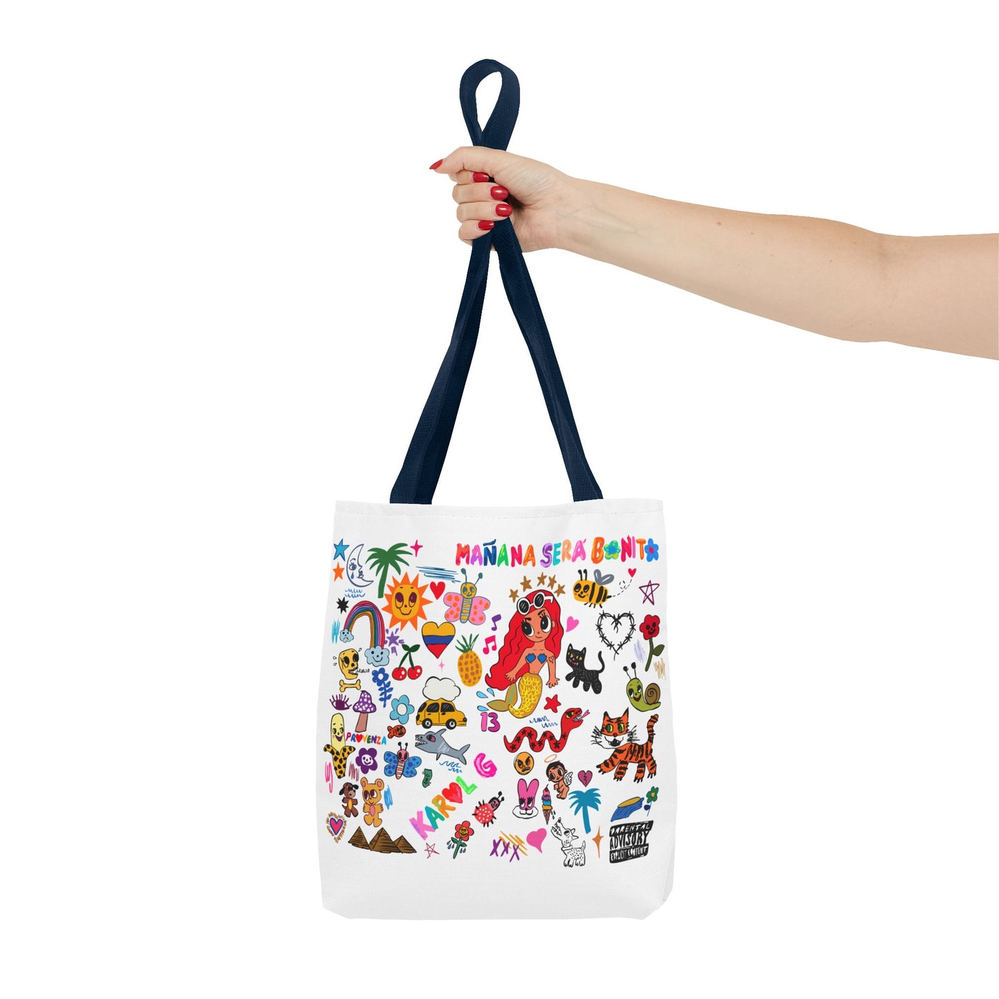 Manana Sera Bonito Tote Bag - Perfect for Beach Days, Shopping Trips, and Everyday Use, Gift for Her, Stylish Accessories, Fun Design