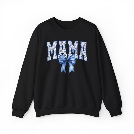 Mama Sweatshirt, Cozy Gift for Moms, Perfect for Mother's Day, Family Gatherings, Casual Wear, Unisex Crewneck, Stylish Comfort
