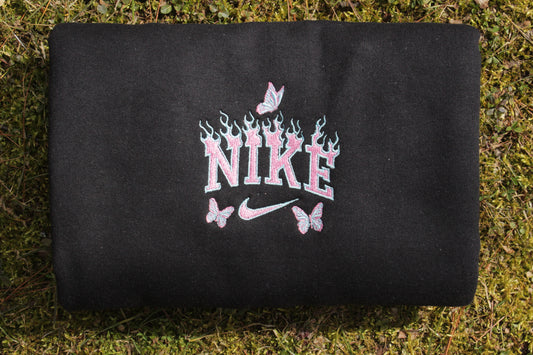 Butterfly Swoosh Crewneck